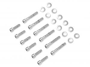 CHROMSCHRAUBEN-KIT - KIPPHEBELGEHÄUSE - Dyna und Touring ab '99, Softail ab '00 94059-03