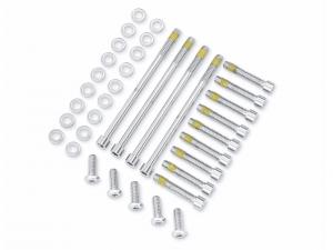 CHROME HARDWARE KIT - PRIMARY COVER - Fits '06-later Dyna and '07-later Softail 60801-06
