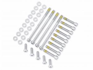 CHROME HARDWARE KIT - PRIMARY COVER - <br />Fits '07-later Touring and Trike 94052-07