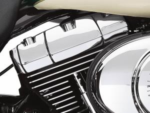 CLASSIC CHROME ROCKER BOX BOLT COVERS - <br />Fits '87-later XL, '08-'13 XR and '84-'99 Evolution 1340<br />models. 43943-01