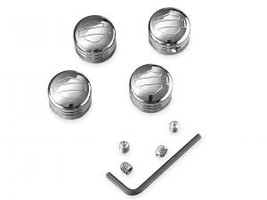 HEADBOLT COVERS - Chrome Bar & Shield® Logo 43911-95