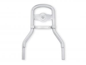 Round Bar Upright - Low - Mini Medallion - Chrome<br />Sportster - Dyan - Softail 52300022