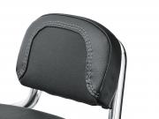 PASSENGER BACKREST PAD - COMPACT - Grey Stitch Breakout Styling 52300617A