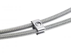 CHROME THROTTLE CABLE CLIP 91274-04