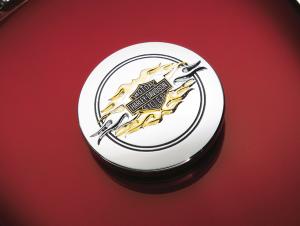 KIT, FUEL CAP MEDALLION, FLAME 99668-04