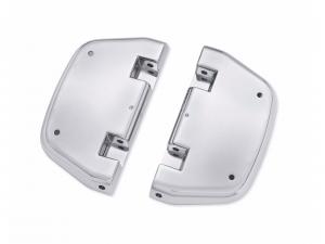 PASSENGER FOOTBOARD PANS - CHROME -<br />Dyna - Softail - Touring<br /> 50752-04