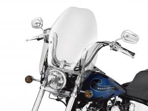 DOCKING HARDWARE FOR<br />H-D DETACHABLES WINDSHIELDS - For 39mm Forks - Sportster - Dyna 58164-96A