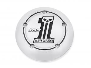 INSERT,A-C, #1 SKULL, CHROME W 29820-11