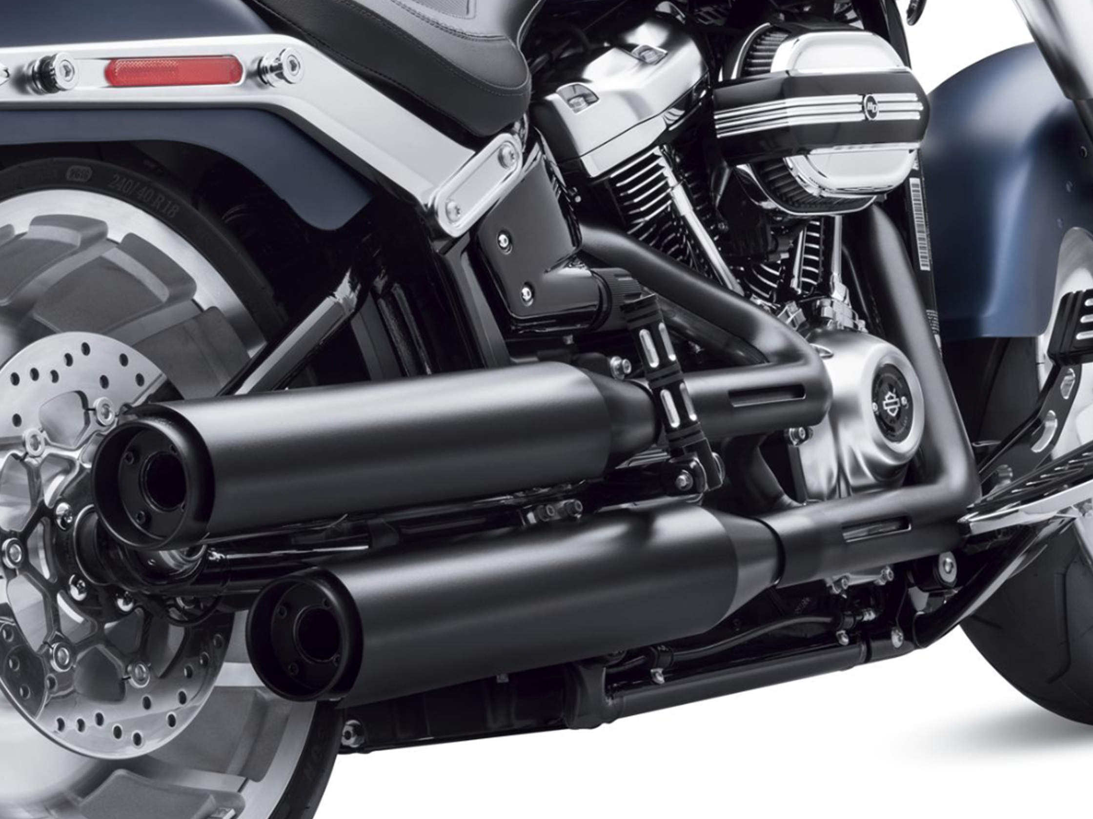 SATIN BLACK EXHAUST SHIELD KIT 65400460 / Exhaust Systems / Screamin´ eagle  / Parts & Accessories / - House-of-Flames Harley-Davidson