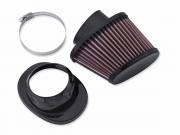 SCREAMIN' EAGLE HIGH-FLO K&N®<br />REPLACEMENT AIR FILTER ELEMENT - Heavy Breather -<br />Milwaukee-Eight Engine, Black 29400276