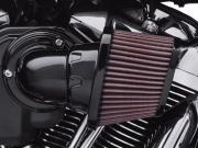 SCREAMIN' EAGLE HIGH-FLO K&N® AUSTAUSCH-LUFTFILTERELEMENT - Heavy Breather -Milwaukee-Eight Motor, Schwarz_1