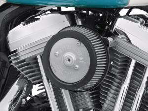 SCREAMIN' EAGLE HIGH-FLOW LUFTFILTER RUND - SPORTSTER - Stage I Upgrade - Chrom 29000019A