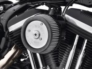 SCREAMIN' EAGLE HIGH-FLOW LUFTFILTER RUND - SPORTSTER - Stage I Upgrade - Schwarz_1