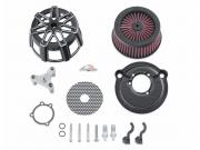 SCREAMIN' EAGLE® EXTREME BILLET LUFTFILTER-KIT Chisel - Cut Back Schwarz_1