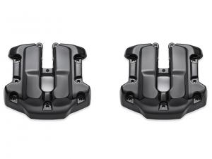 MILWAUKEE-EIGHT MOTORABDECKUNGEN - SCHWARZGLÄNZEND - Kipphebelgehäuseabdeckung - Oben 25700520