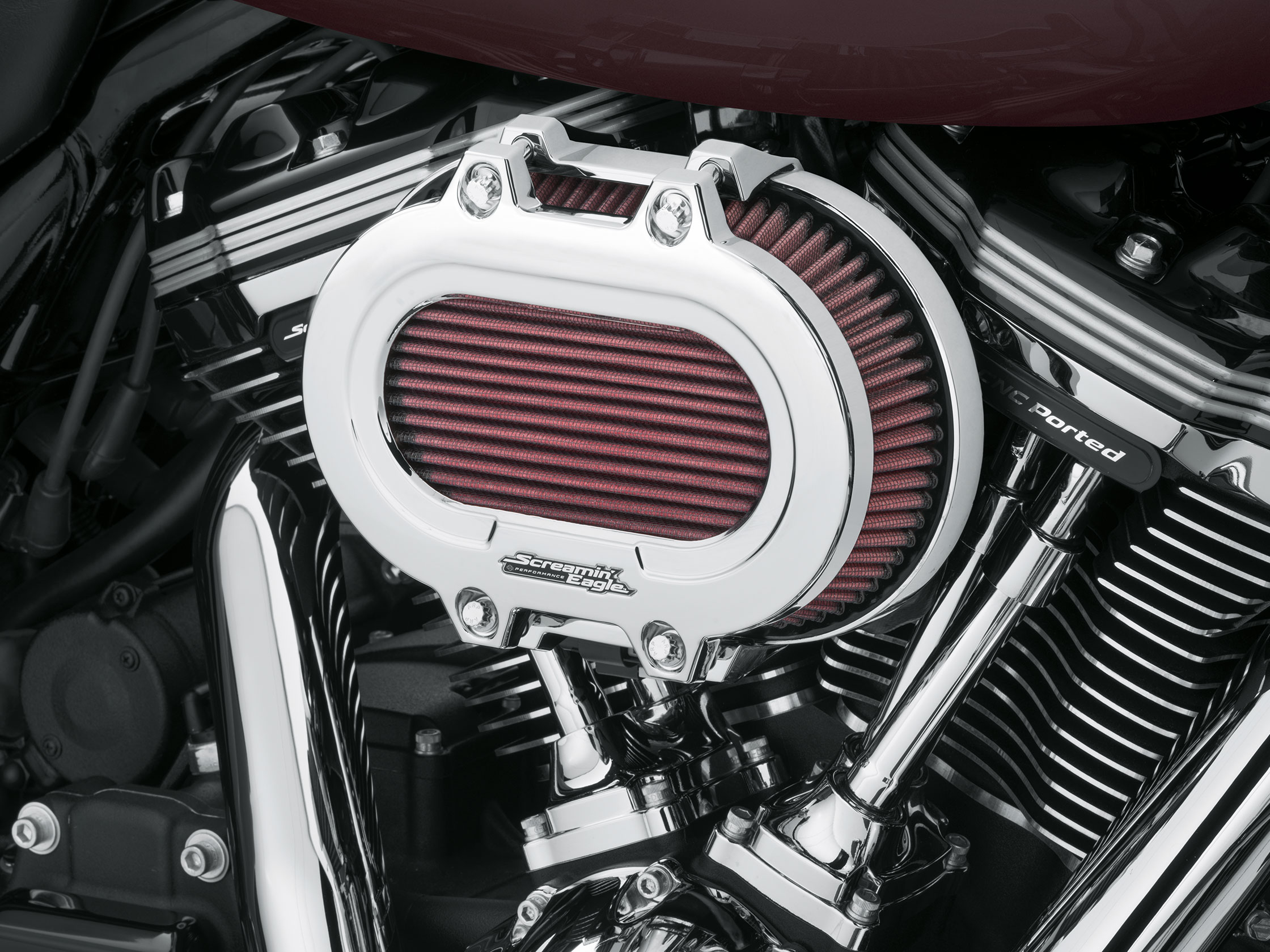 SCREAMIN' EAGLE® VENTILATOR<br />EXTREME AIR CLEANER Chrome 29400396  Milwaukee-eight Screamin´ eagle Parts  Accessories House-of-Flames  Harley-Davidson