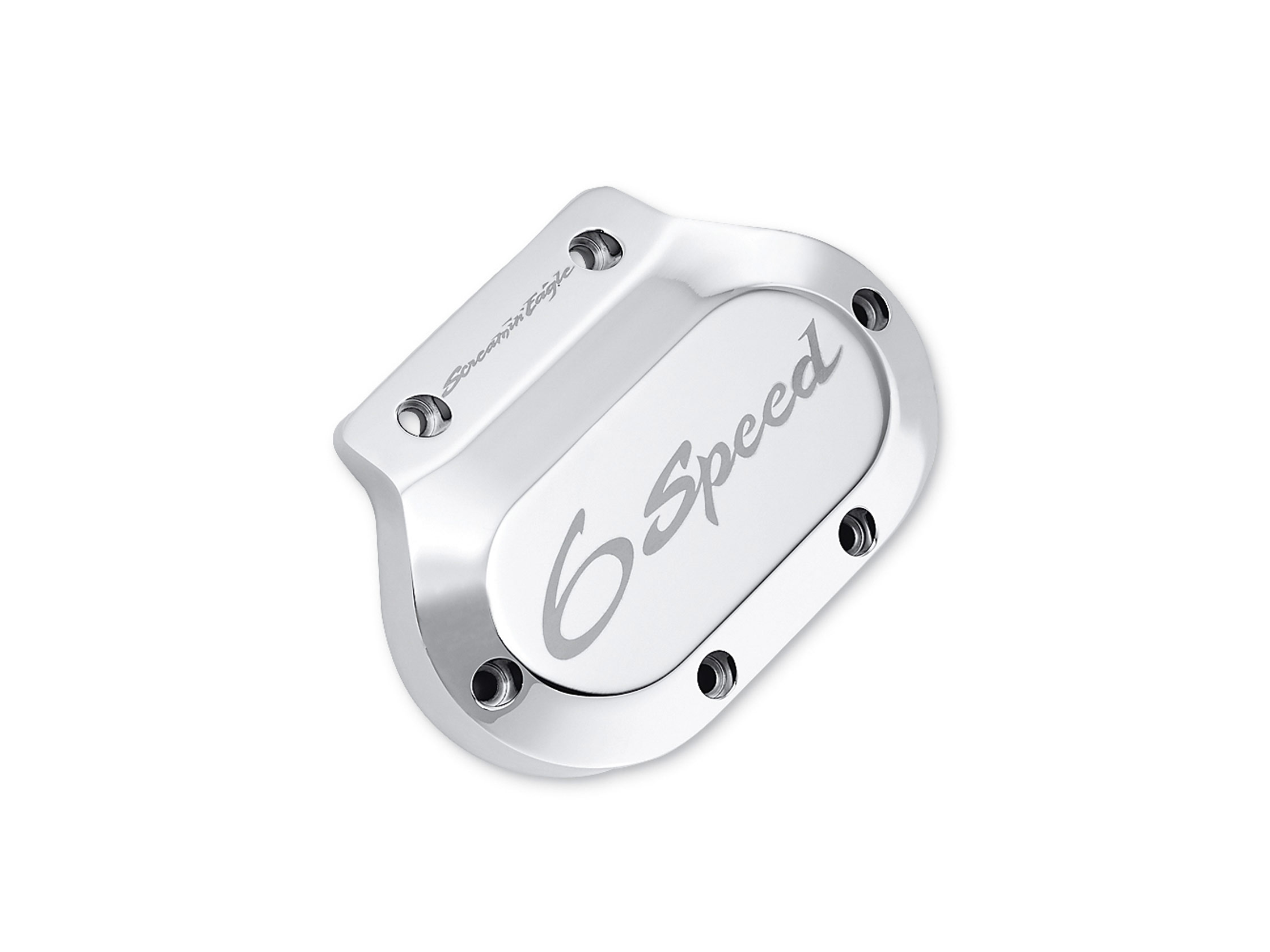 SCREAMIN' EAGLE TRANSMISSION SIDE COVER<br />FOR 6-SPEED TRANSMISSION -  Cable Clutch 38752-04 / Motors / Screamin´ eagle / Parts & Accessories / -  House-of-Flames Harley-Davidson