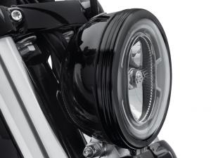 DEFIANCE COLLECTION - HEADLAMP TRIM RING 5-3/4"- Black Anodized. 61400431