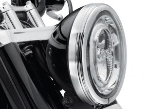 DEFIANCE COLLECTION - HEADLAMP TRIM RING - 7"Chrom 61400432