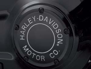 MOTOR CO. - Derby Deckel - SCHWARZGLÄNZEND - Softail Modelle ab 19 25701023