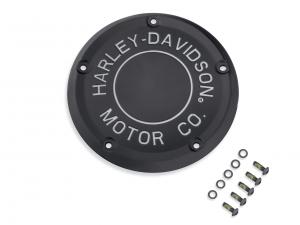 MOTOR CO. - Derby Deckel - SCHWARZGLÄNZEND - Softail Modelle ab 19_1
