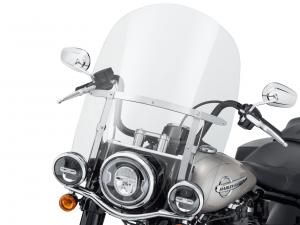 KING-SIZE H-D® DETACHABLES" WINDSHIELD - 21" Clear - Polished 57400328