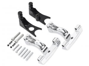PASSENGER FOOTBOARD SUPPORT KITS - Chrome - Fits '00-later Softail models 50460-06
