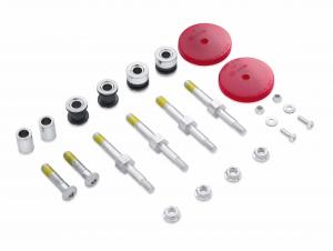 SOFTAIL® Rückenlehnen und Gepäckträger - Montagekit FLSTC ab 2003 / FLSTS 2003 / FLSTSC 2005-2007 / FLST 2006 53931-03A