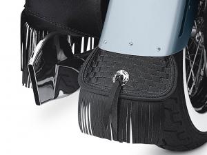 HERITAGE SPRINGER® LEDER-SCHMUTZFÄNGER MIT FRANSEN 59027-99