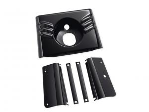 FORK COVER ACCENT STRIPS - GLOSS BLACK 68055-10BHP