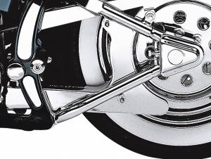 LOWER BELT GUARD - Chrome - Fits '07-later FLSTF, FLSTFB, FLSTFBS, FLSTSB 60655-07A