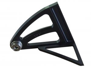 HPU seitlicher Kennzeichenhalter Sportster ab ´8 - MATT SCHWARZ HPU-KH-001887MB-X