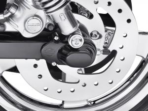 BAR & SHIELD® LOGO REAR AXLE COVERS - Gloss Black 43013-09A