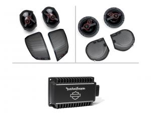 Harley-Davidson Audio powered by Rockford Fosgate - Stage III 4-Speaker Kit 50700149