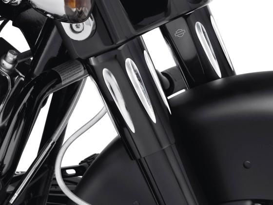 【オンラインショップ】 EDGE CUT UPPER FORK SLIDER COVERS - Fits '80-'13 45600006 絵画