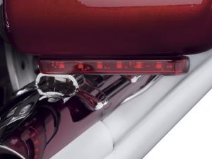 ELECTRA GLO STEALTH AUXILIARY LED RUN/BRAKE/<br />TURN LAMPS* - Red Lens - Fits '14-later 67800554