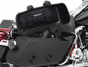 SADDLEBAG LID ORGANIZER - Leather Saddlebags 54008-04