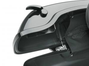 SATTELTASCHENVERSCHLUSS- UND SCHARNIER-KIT - SCHWARZGLÄNZEND - Nur Verschlusshebel 90201052