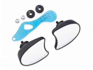 FAIRING MOUNT MIRRORS - BLACK* / 96-13 Electra Glide and Trike 91945-98B