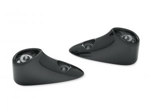 ROAD GLIDE® FRONT BULLET TURN SIGNAL MOUNTS - GLOSS BLACK 67800707