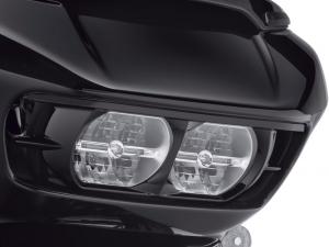 Road Glide Scheinwerferzierring - Schwarzglänzend 61400412DH