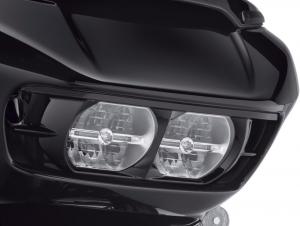 ROAD GLIDE® HEADLAMP TRIM - Gloss Black 61400412DH