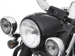 SCHEINWERFER-ZIERRINGE - SCHWARZGLÄNZEND / 7" Scheinwerfer 46555-03B