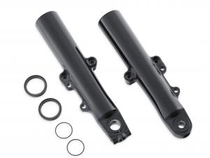LOWER FORK SLIDERS - GLOSS BLACK - Fits '14-later 45500172B