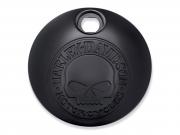 WILLIE G SKULL SCHWARZ - TANKKONSOLENKLAPPE - Touring ab 08_1