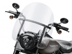 H-D® DETACHABLES" WINDSCHUTZSCHEIBEN - ROAD KING MODELLE - 18" Klar - Schwarz 57400381
