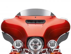 WINDABWEISER FÜR BATWING VERKLEIDUNG - LOW PROFILE - Modelle ab '14 - 5" Dunkel getönt 57400243