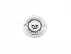 SKULL & CHAIN - CHROM Timer Deckel XL Modelle 25600027