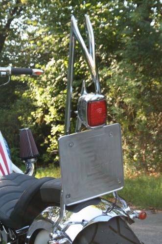 Captain america sissy bar cheap