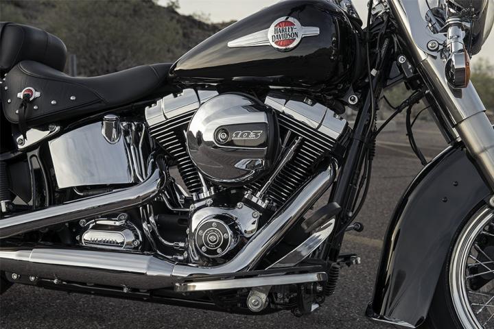 Verchromter Kennzeichenhalter für Harley-Davidson und Custombikes